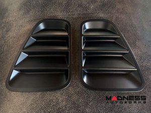 FIAT 500 Tail Light Cover Kit - Satin Black
